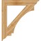 Ekena Millwork Imperial Traditional Rough Sawn Bracket, Western Red Cedar, 6"W x 44"D x 48"H BKT06X44X48IMP01RWR - alternate 3